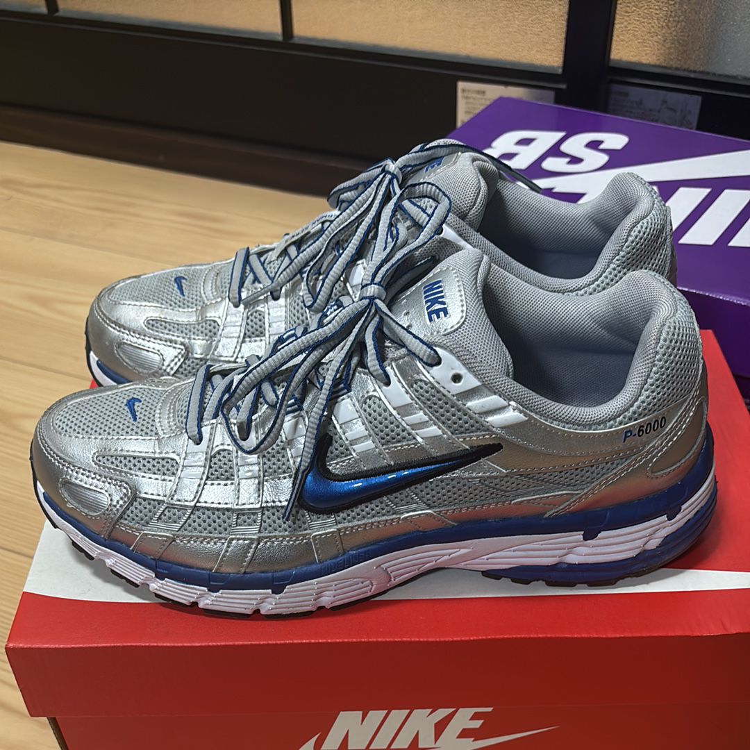 Nike Women's P-6000 "Silver/Blue"