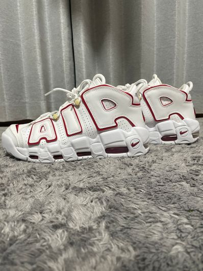 NIKE AIR MORE UPTEMPO "WHITE/VARSITY RED" (2021)