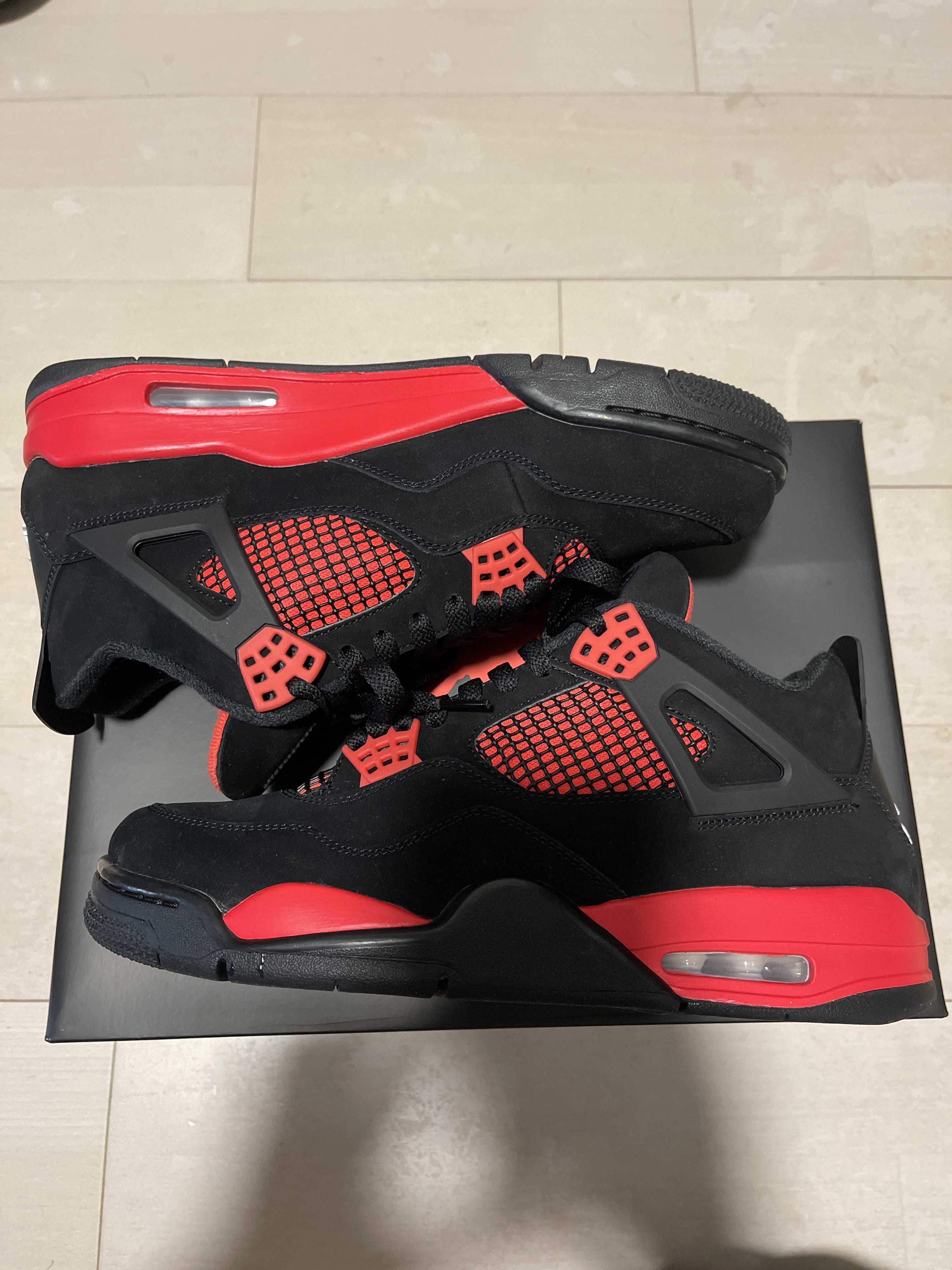 Nike Air Jordan 4 "Red Thunder/Crimson"