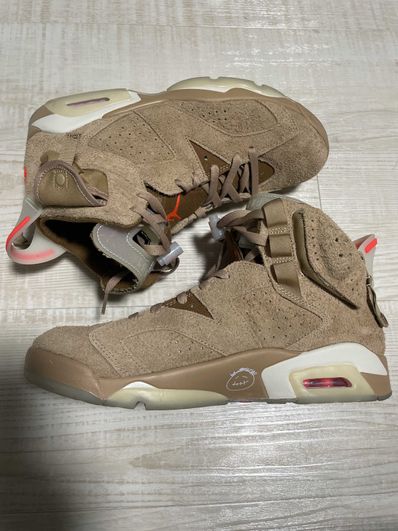 Travis Scott × Nike Air Jordan 6 "British Khaki"