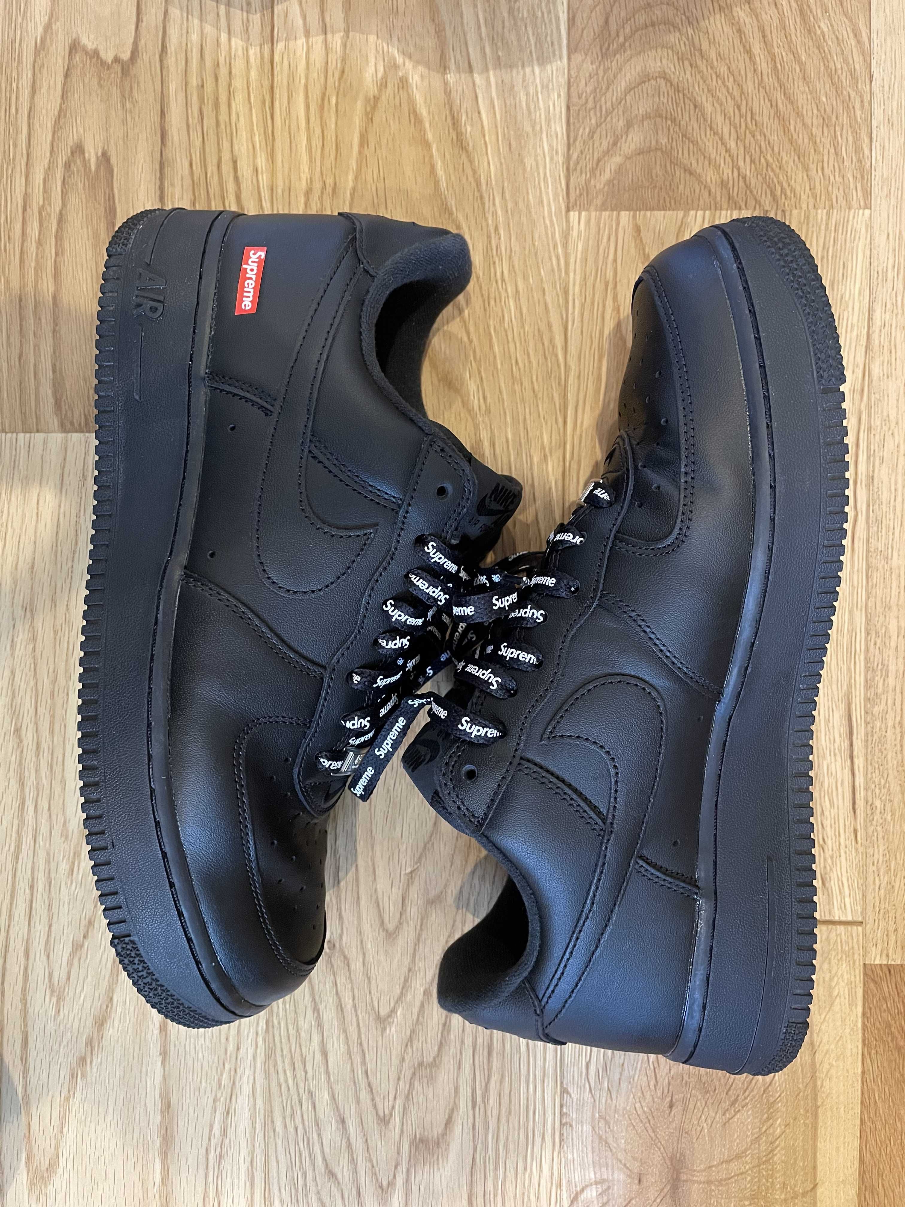 Supreme × Nike Air Force 1 Low "Black"