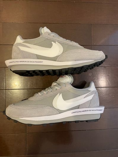 Fragment × sacai × Nike LD Waffle "Light Smoke Grey"