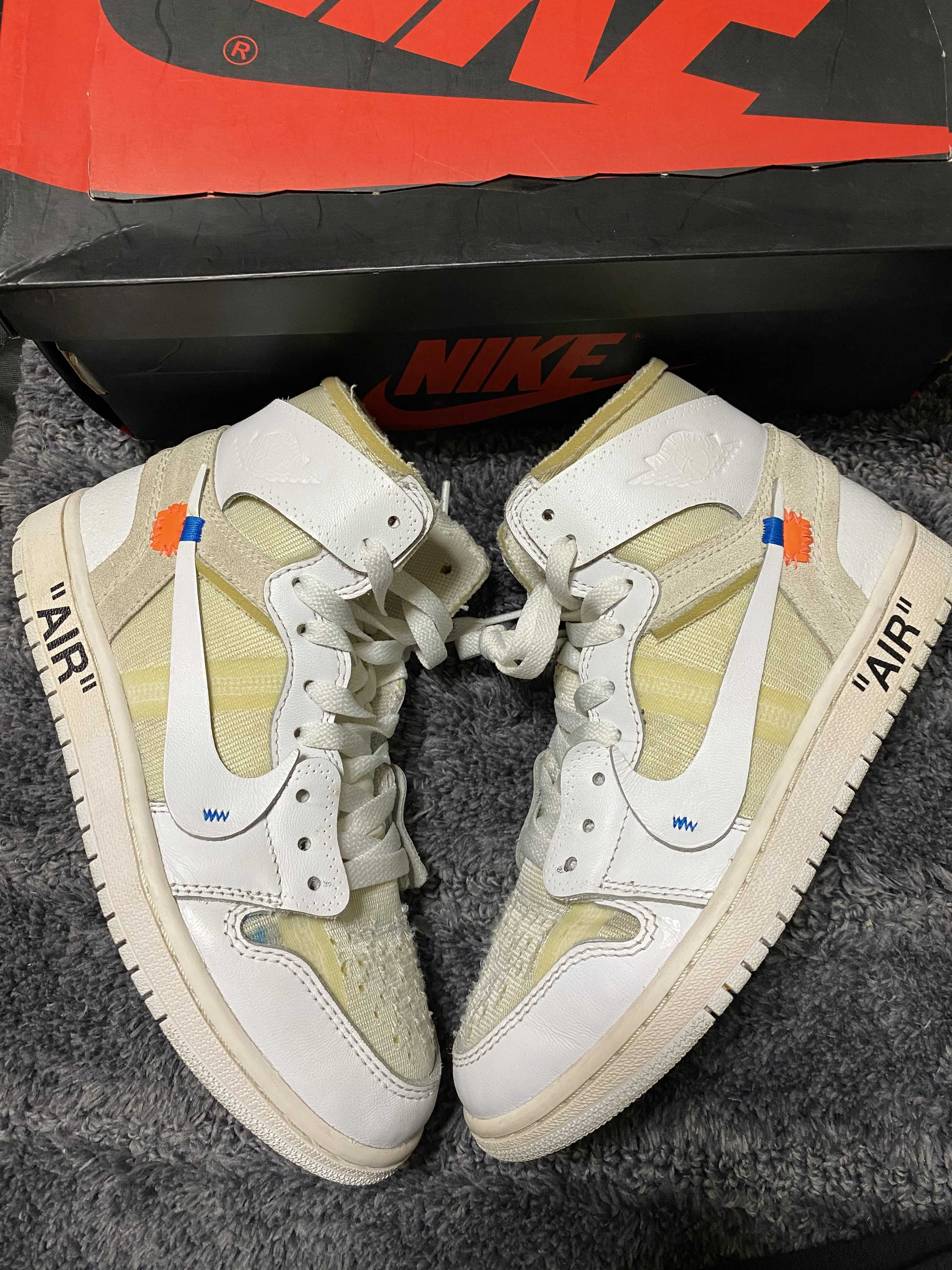 Off-White × Nike Air Jordan 1 Retro High "White"