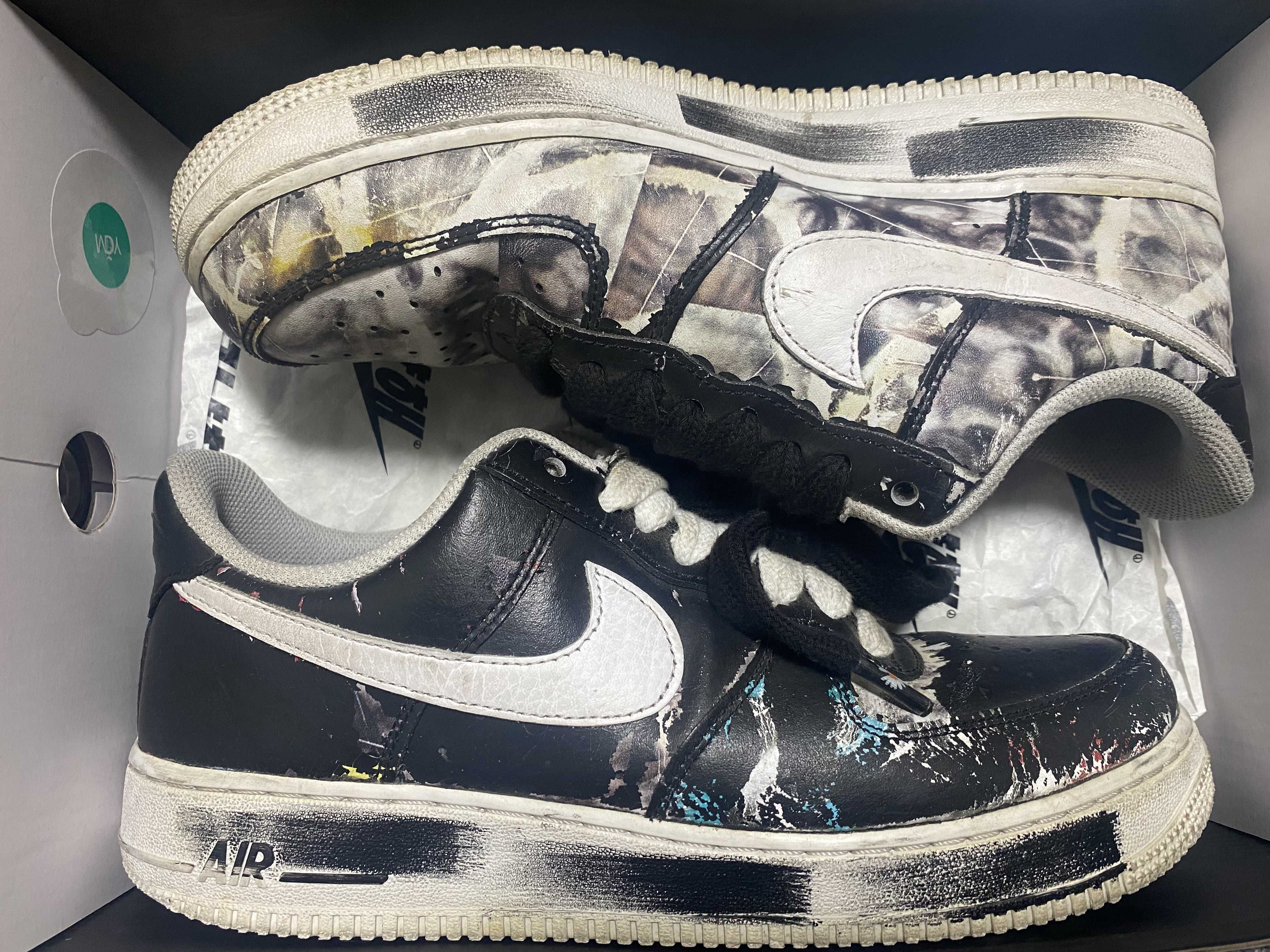 PEACEMINUSONE × Nike Air Force 1 Low Para Noise "Black" / G-DRAGON