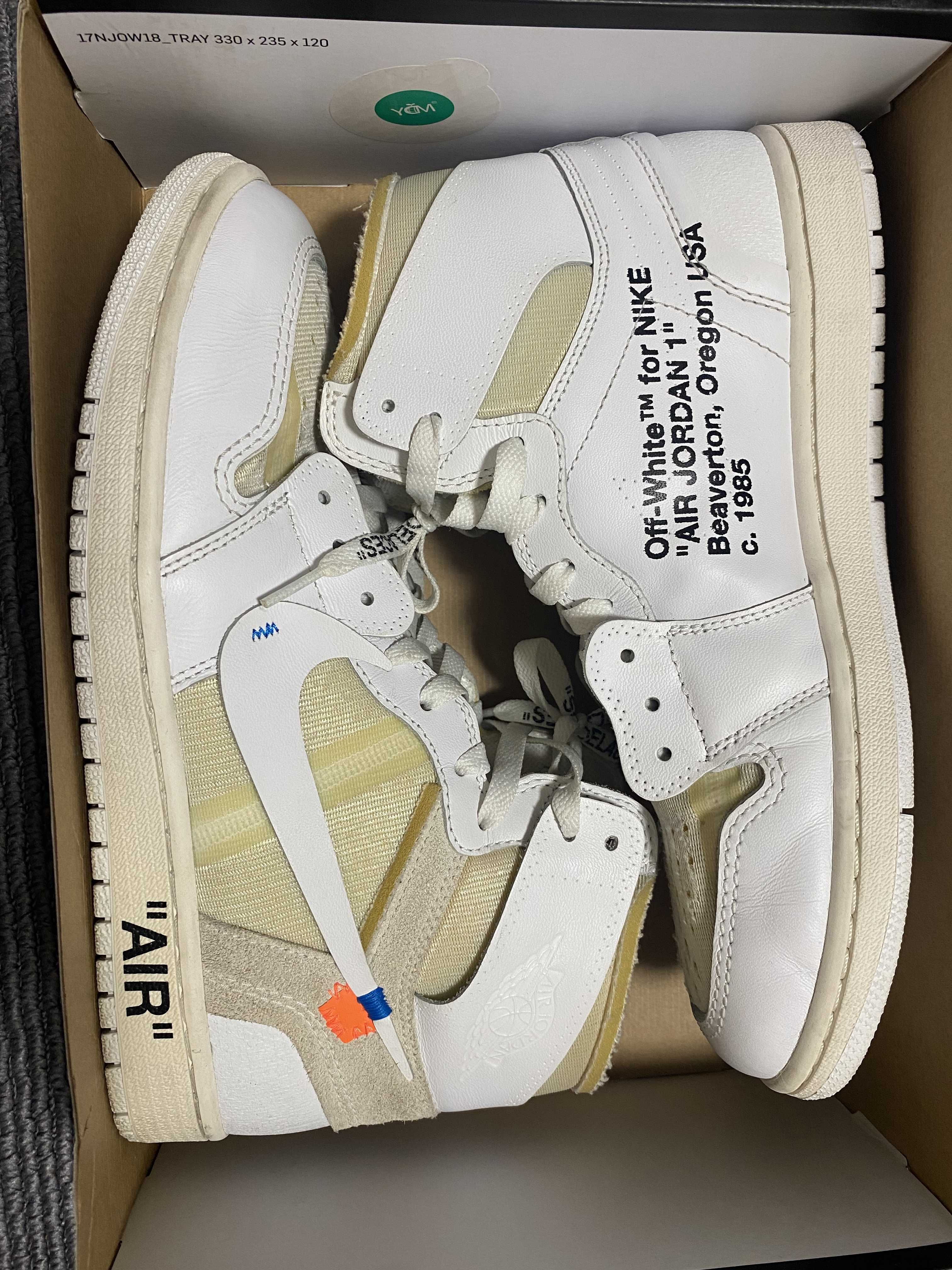 Off-White × Nike Air Jordan 1 Retro High "White"