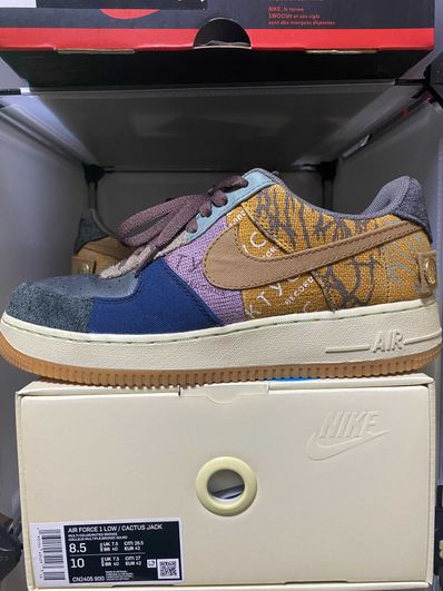 Travis Scott × Nike Air Force 1 Low Cactus Jack "Multi Color"