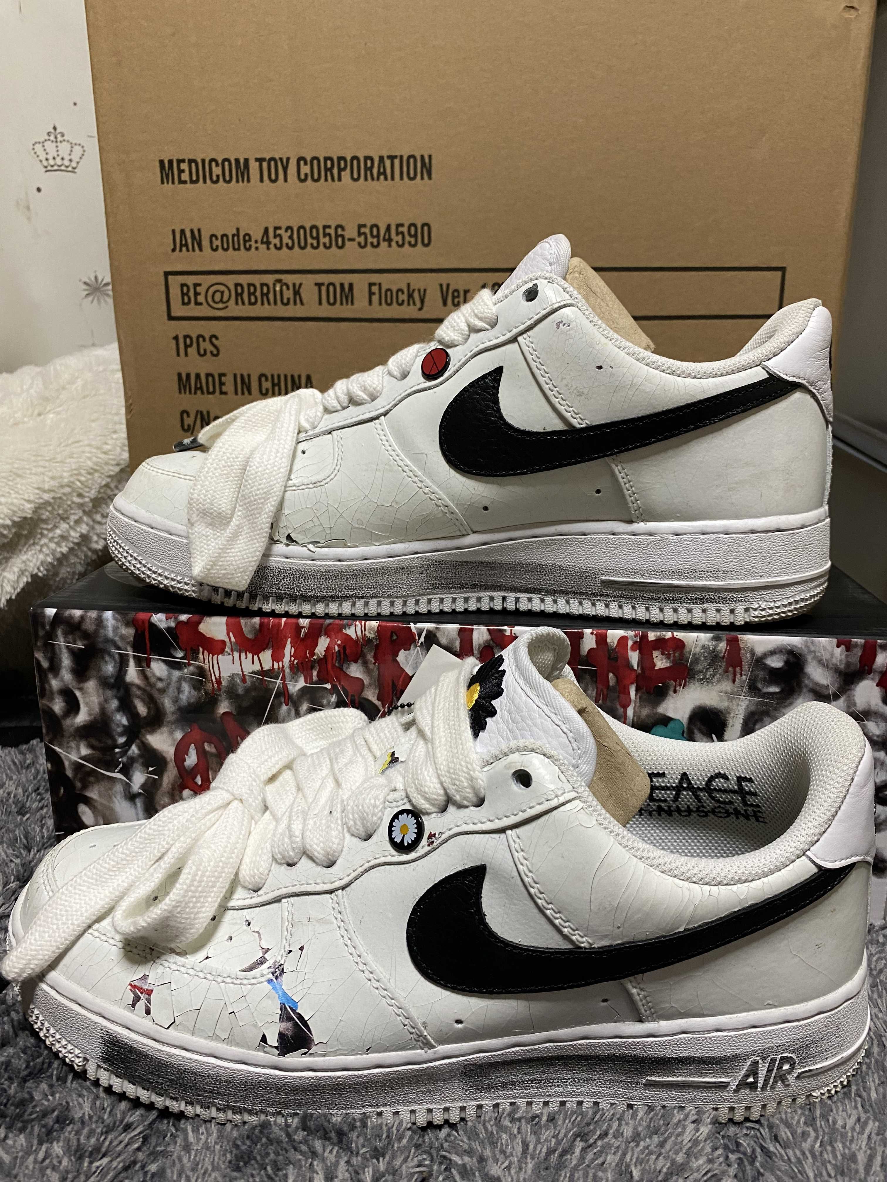 PEACEMINUSONE × Nike Air Force 1 Low "Para-noise/White/Black" / G-DRAGON