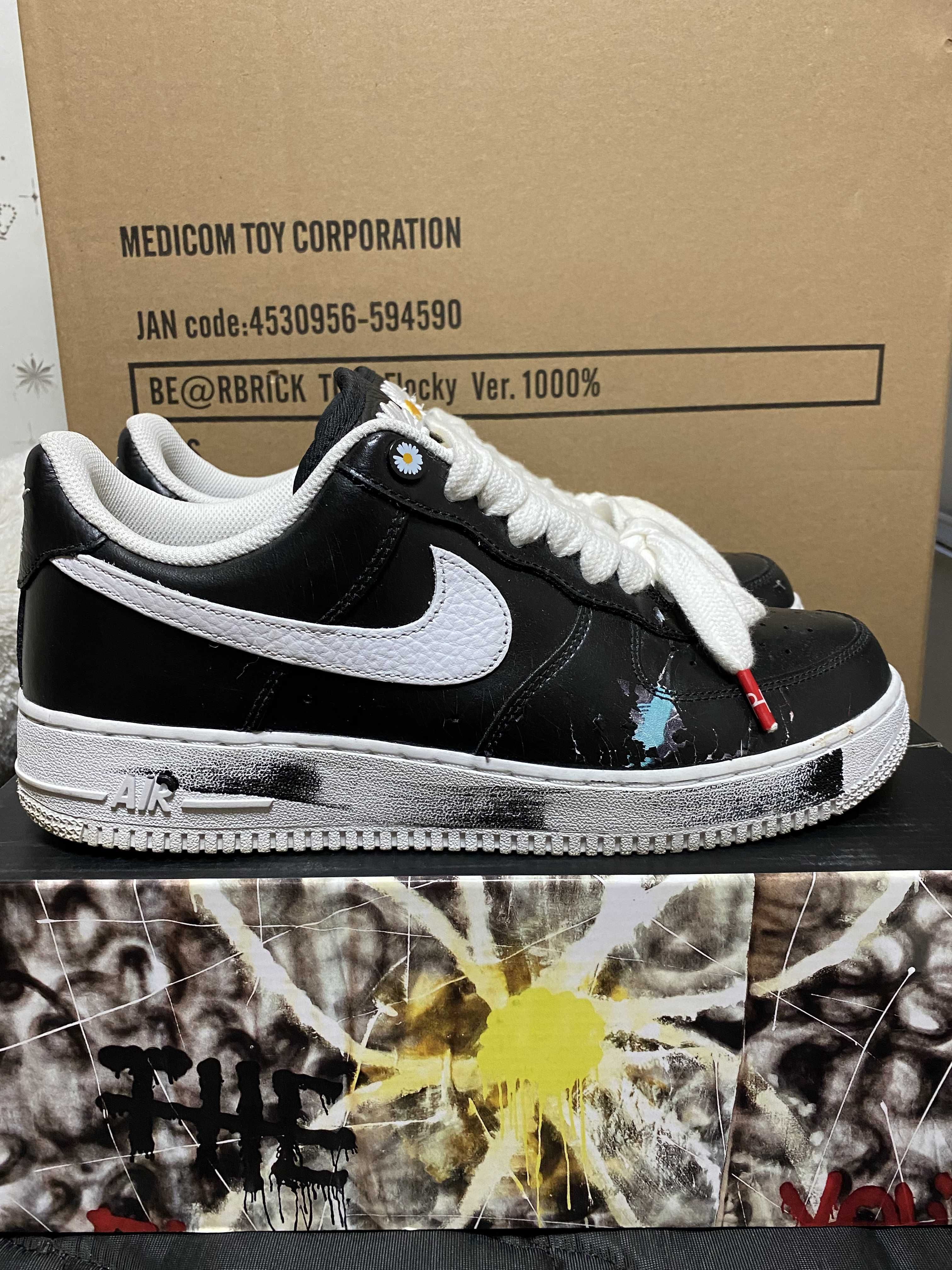 PEACEMINUSONE × Nike Air Force 1 Low Para Noise "Black" / G-DRAGON