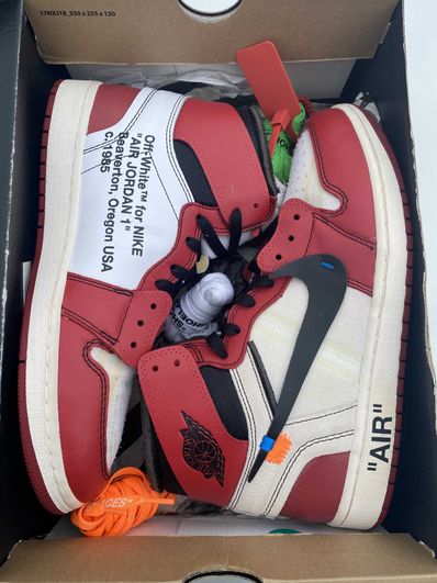 Off-White × Nike Air Jordan 1 Retro High The Ten "Chicago"