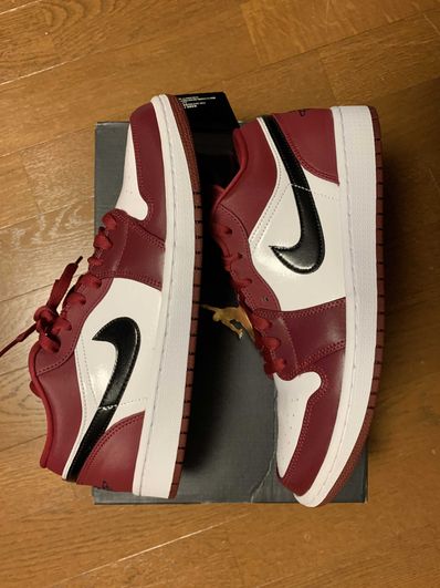 NIKE AIR JORDAN 1 LOW "NOBLE RED"
