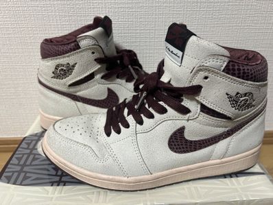 A Ma Maniere × Nike Air Jordan 1 Retro High OG "Sail and Burgundy"
