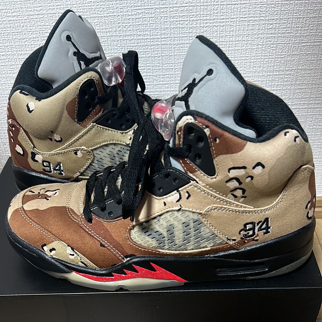 Supreme × Nike Air Jordan 5 Retro "Desert Camo"