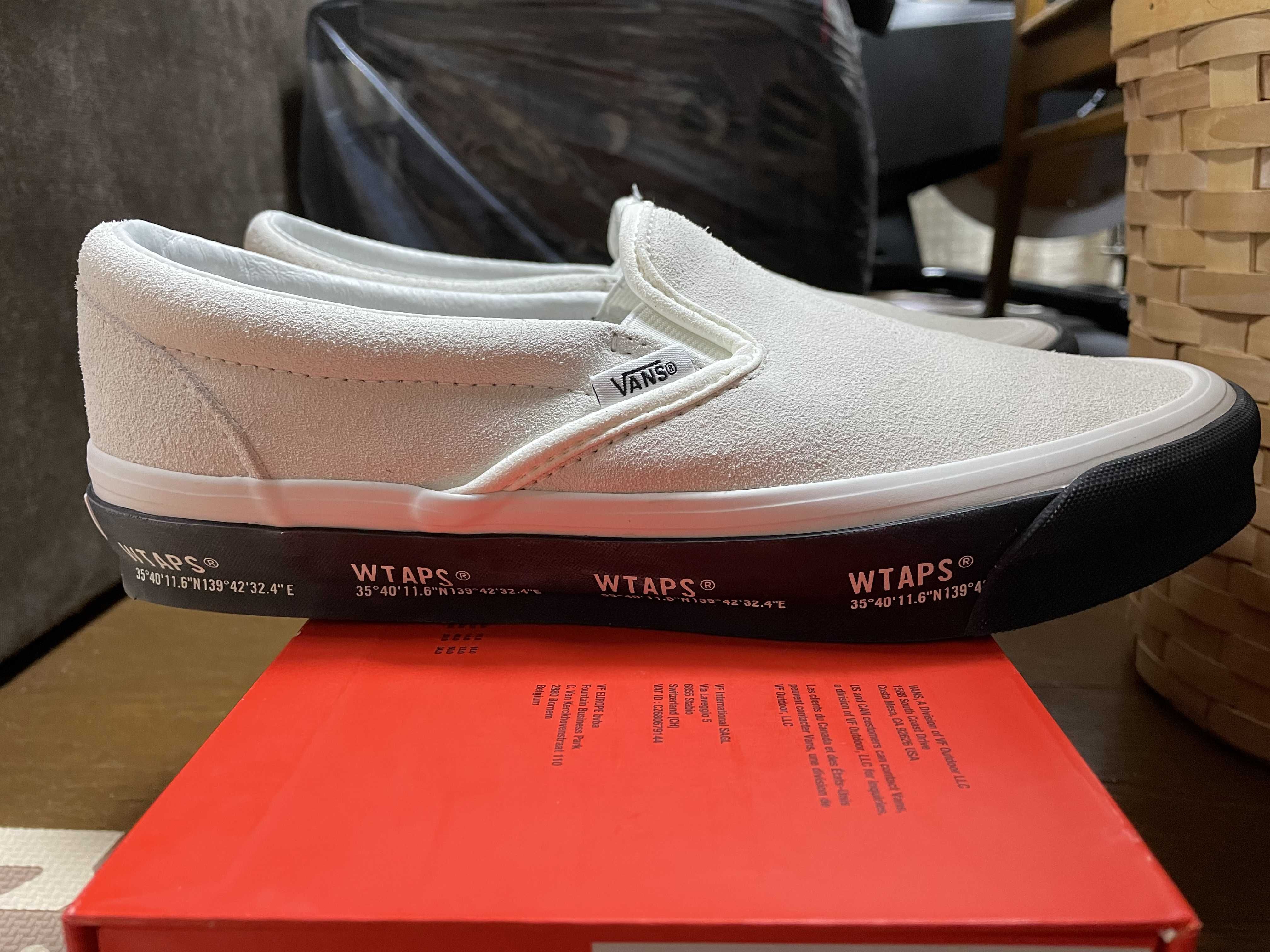 WTAPS × VANS OG Classic Slip-On LX "White"