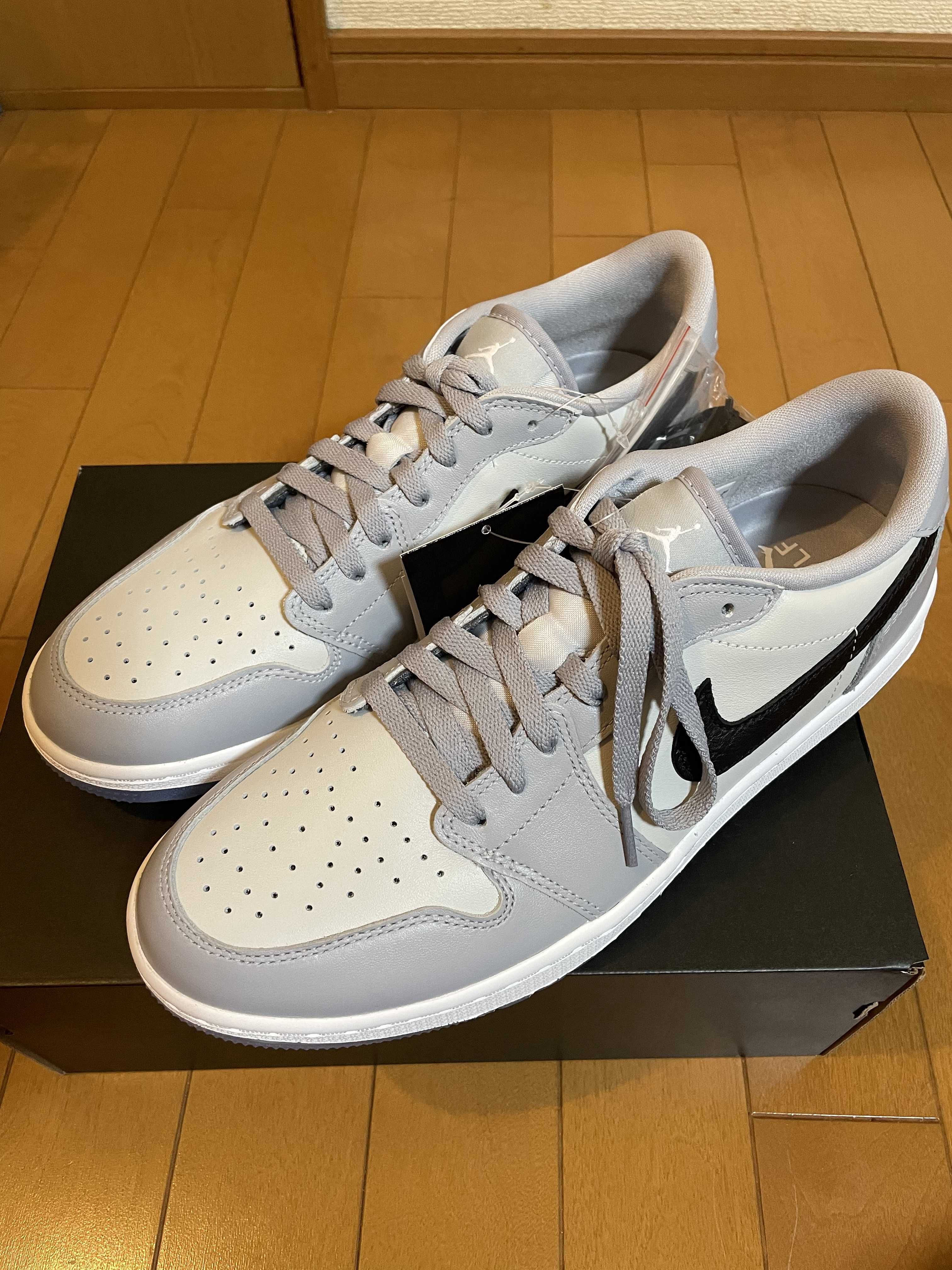 Nike Air Jordan 1 Low Golf "Wolf Grey/Photon Dust/White/Black"
