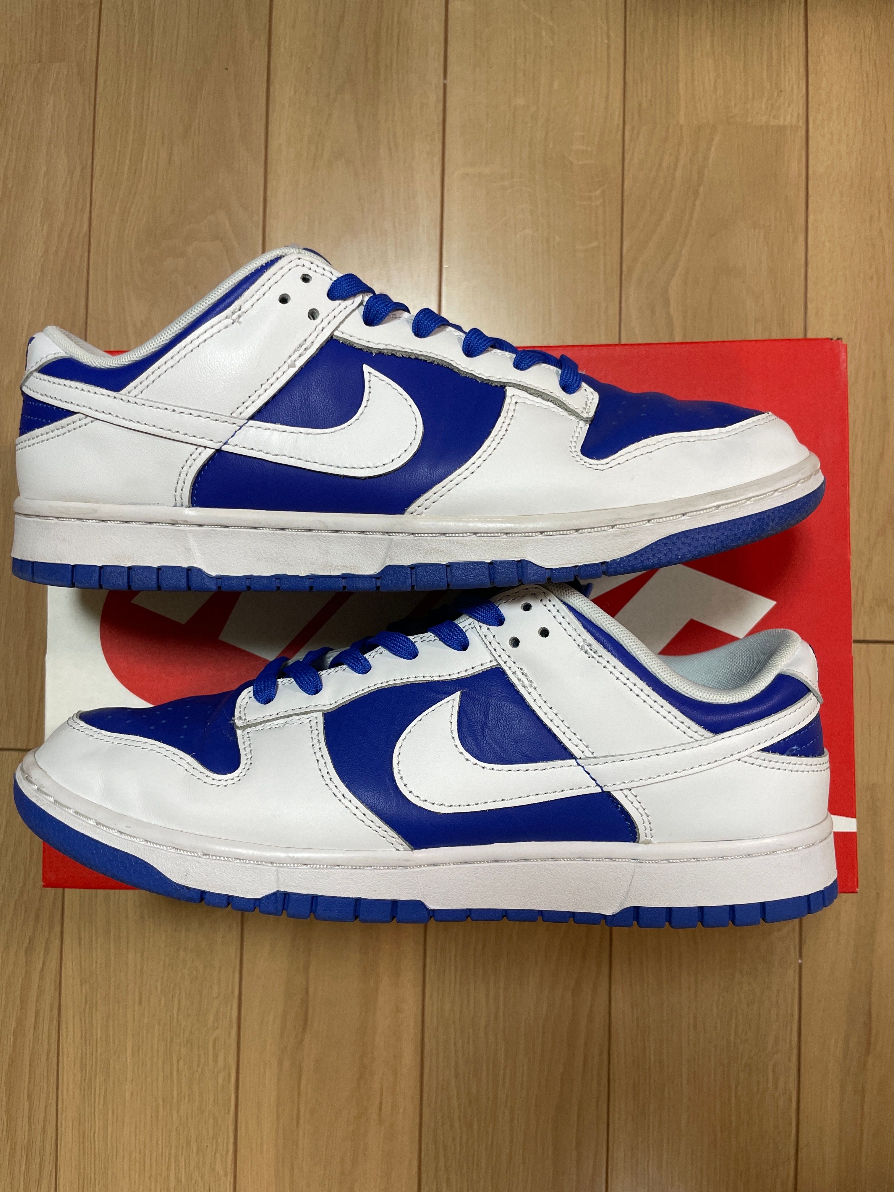 Nike Dunk Low Retro "Racer Blue and White"
