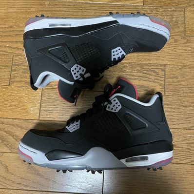 Nike Air Jordan 4 Golf "Bred"