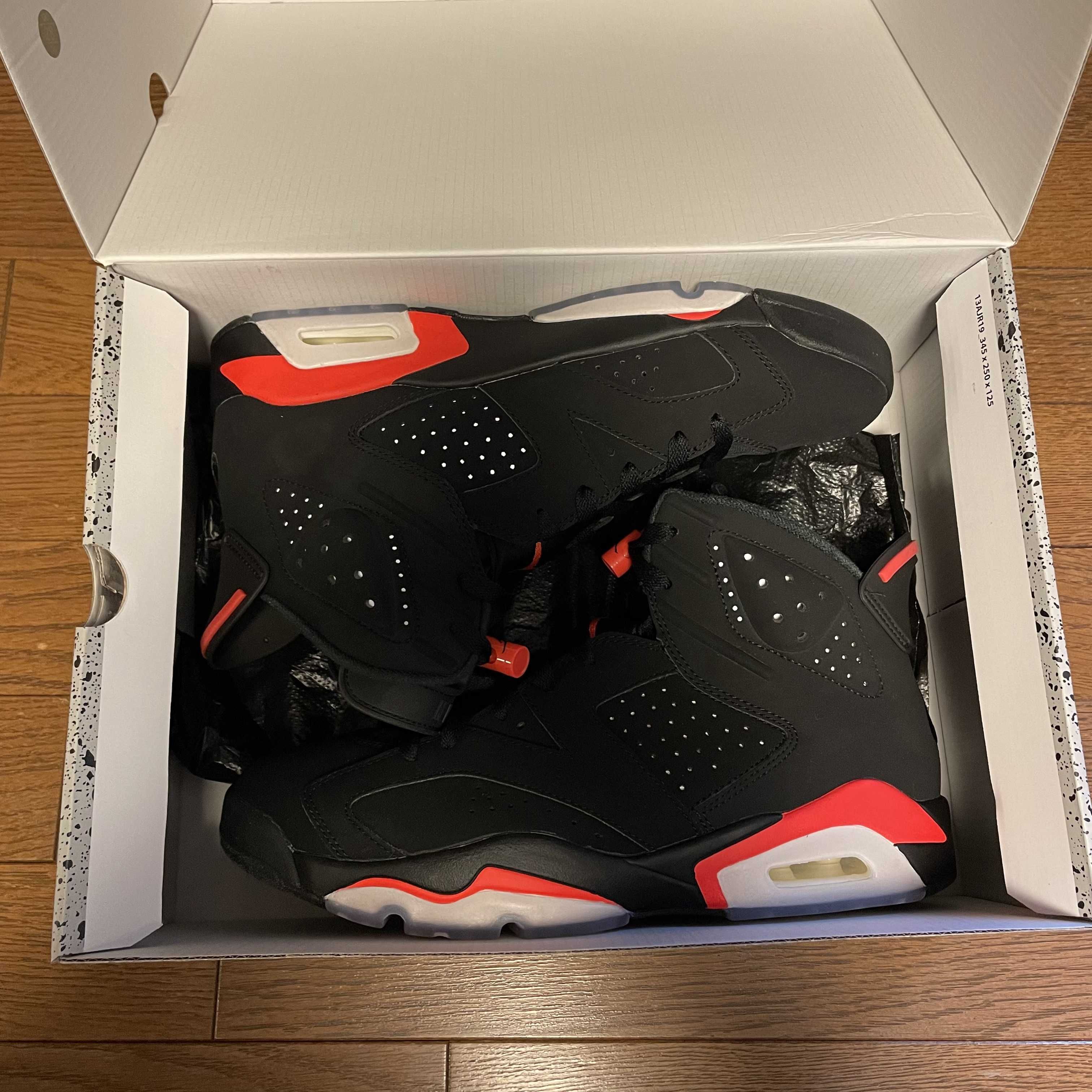 Nike Air Jordan 6 Retro OG "Black/Infrared"