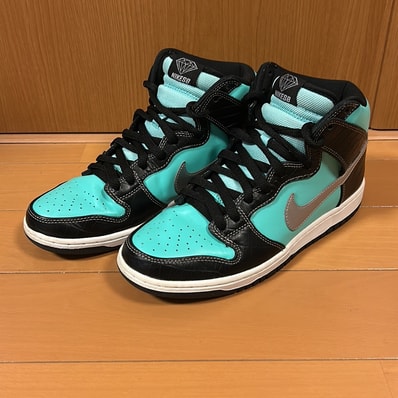 Diamond Supply × Nike SB Dunk High "Tiffany"