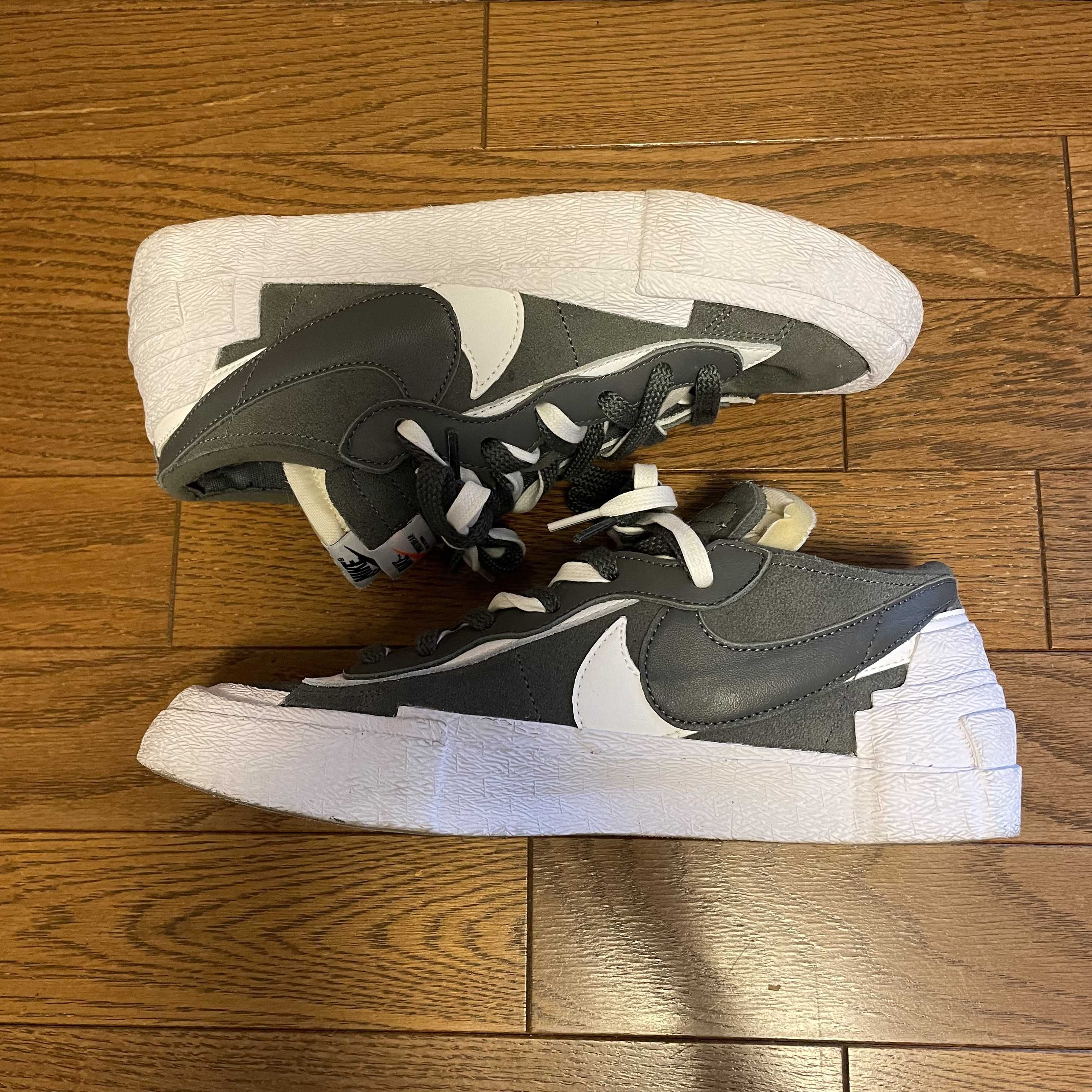 Sacai × Nike Blazer Low "Iron Grey"