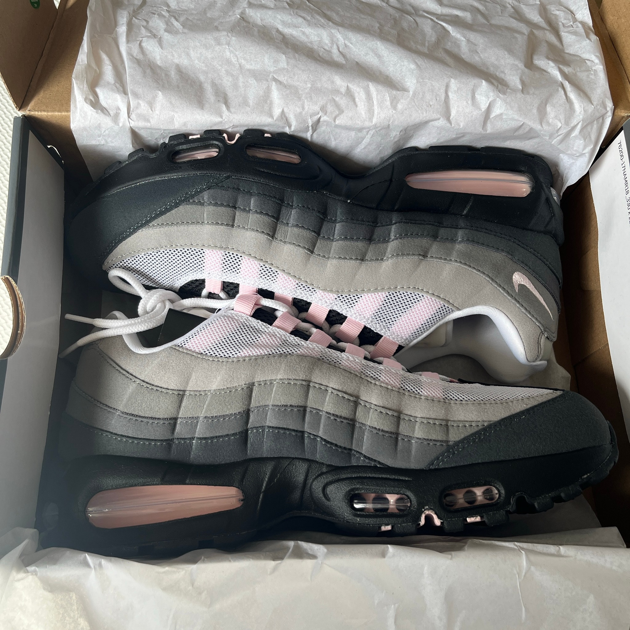 Nike Women's Air Max 95 OG Big Bubble "Medium Grey/Pink Foam"