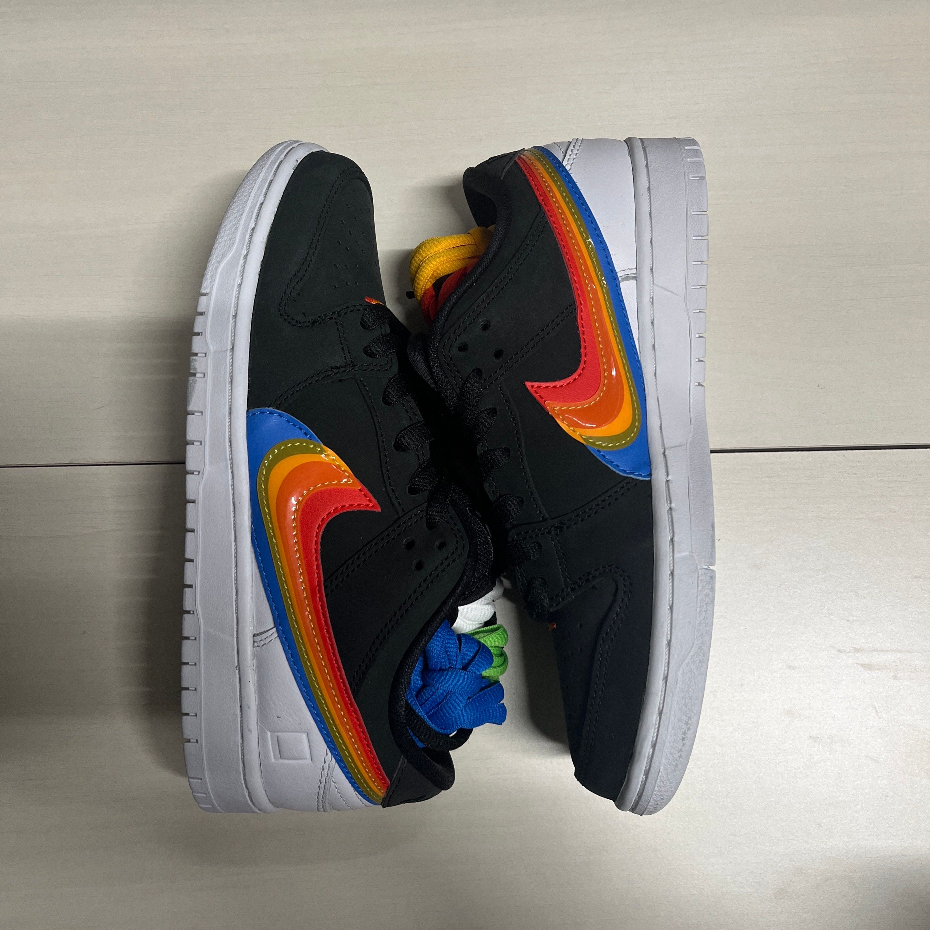 Polaroid × Nike SB Dunk Low Pro QS "Black/White"