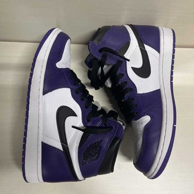 Nike Air Jordan 1 Retro High OG "Court Purple White/Black" (2020)