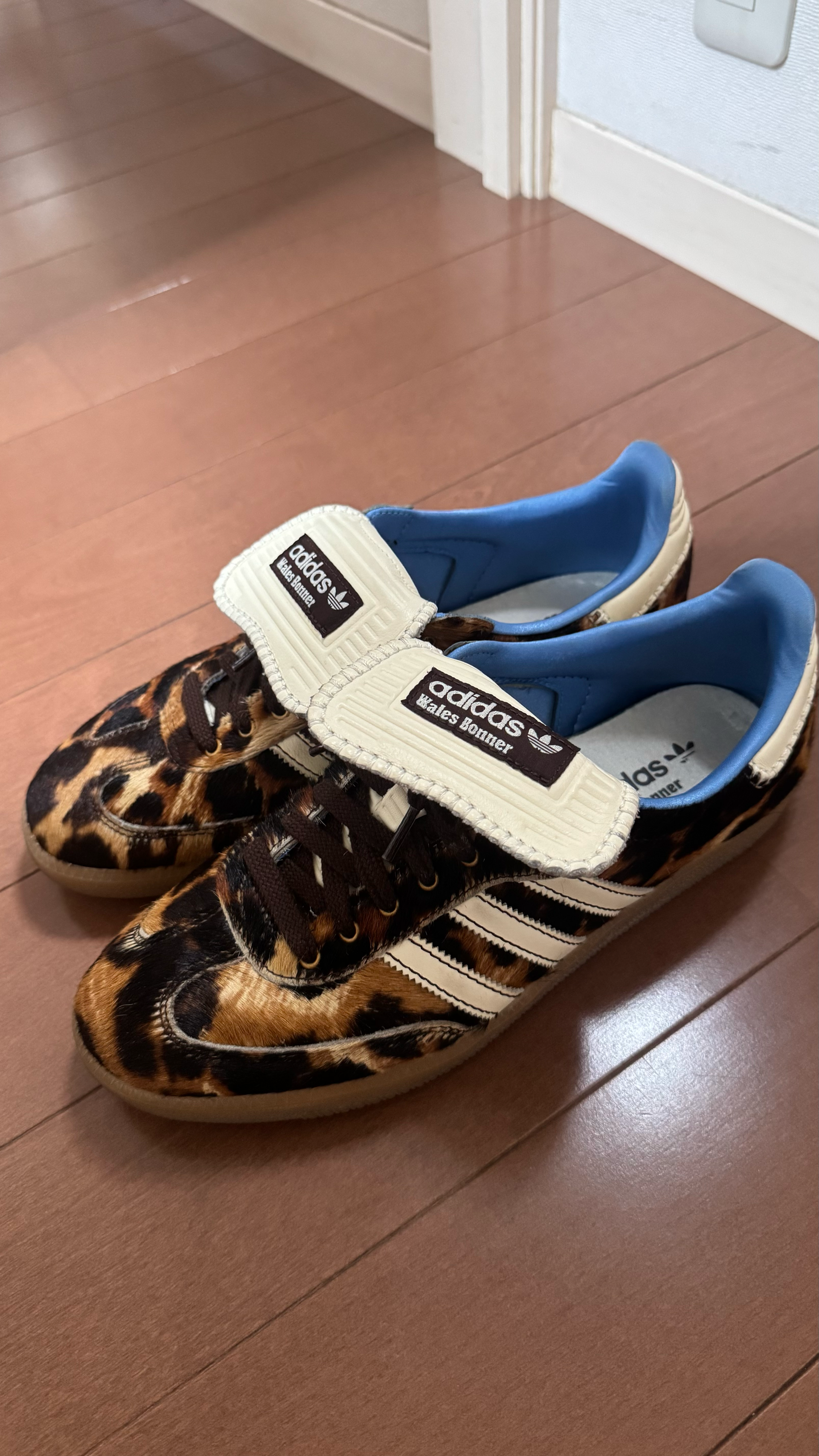 Wales Bonner × adidas Samba Pony Leo Low "Dark Brown/Cream White"