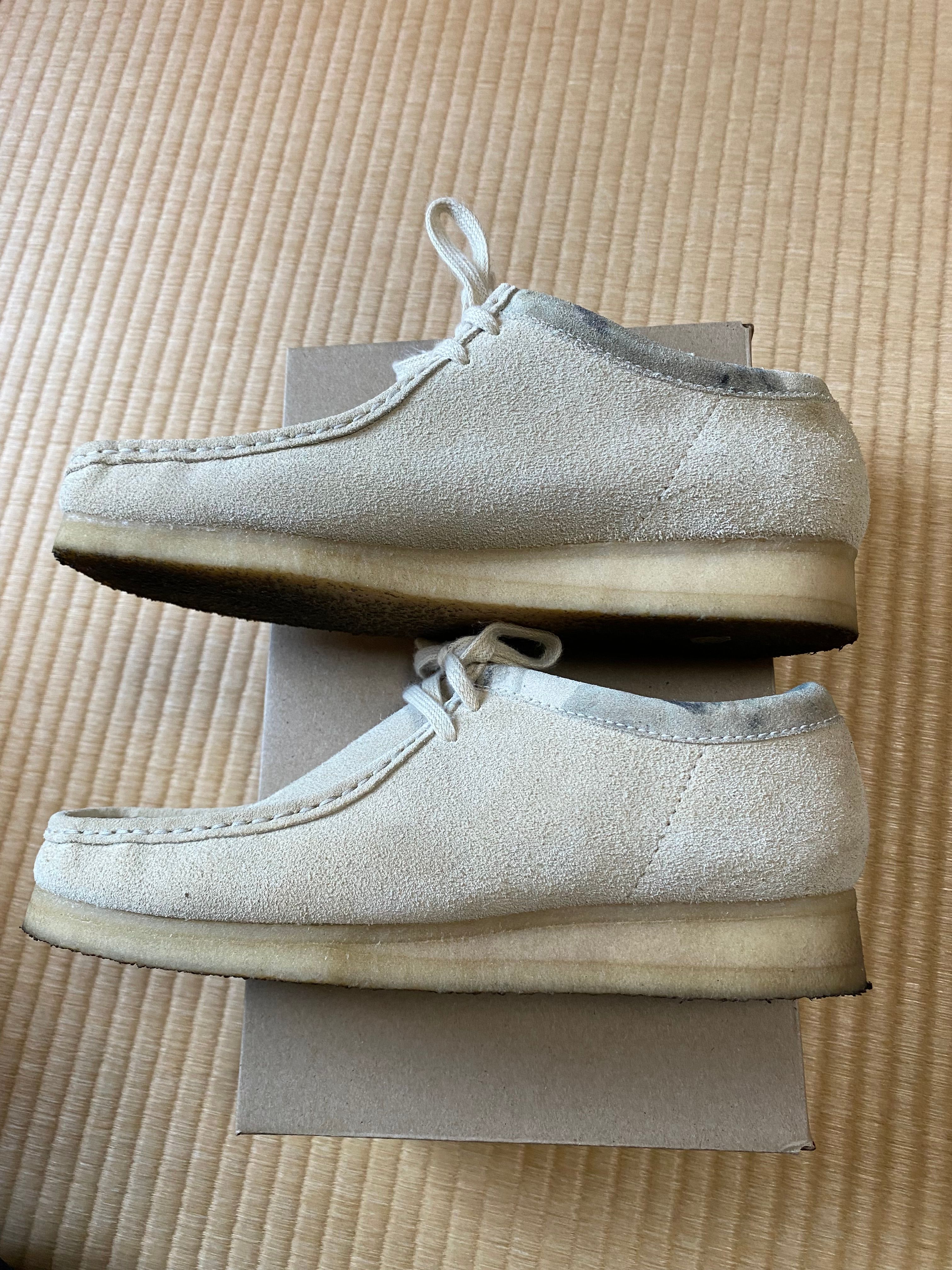 Clarks Wallabee "Off White"
