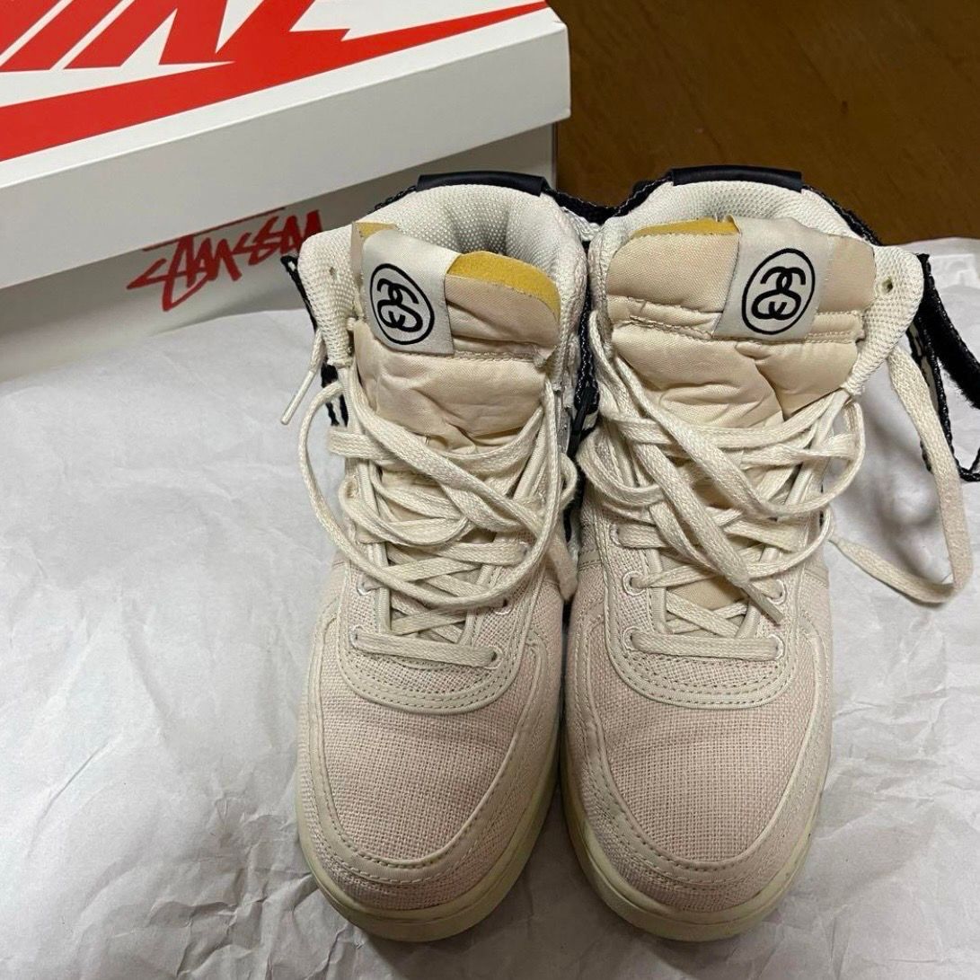 Stussy × Nike Vandal High "Fossil"