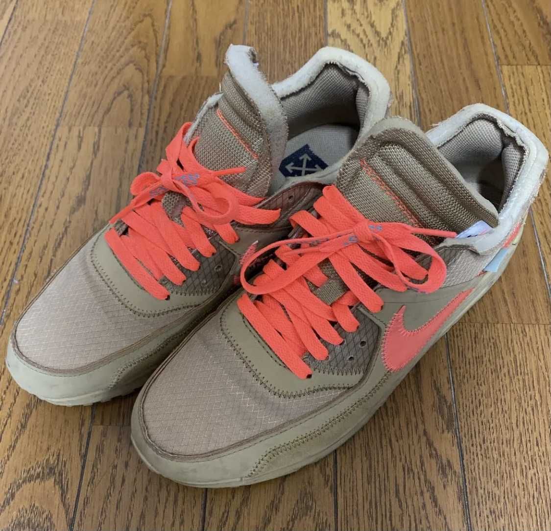 Off-White × Nike Air Max 90 "Desert Ore"