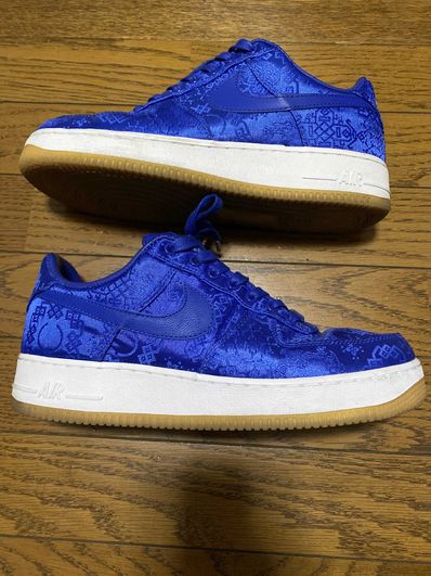 CLOT × Nike Air Force 1 Low "Blue"