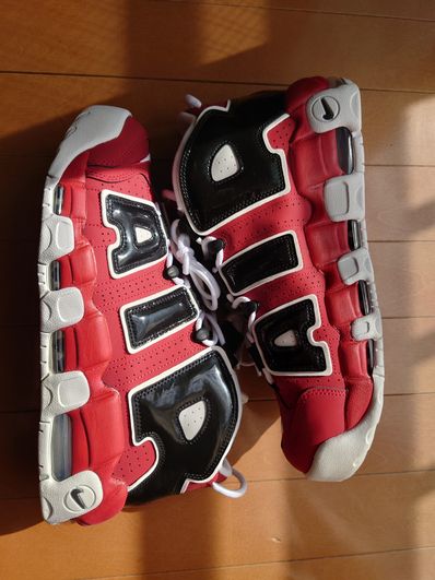 Nike Air More Uptempo ’96 "Black and Varsity Red" (2021)