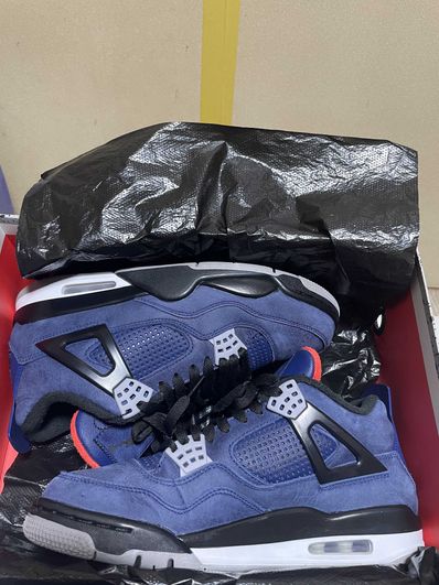 Nike Air Jordan 4 Retro WNTR "Loyal Blue/White/Black"