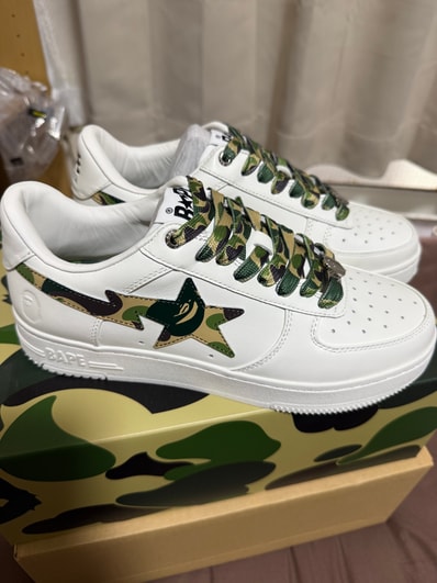 A BATHING APE®︎ ABC CAMO BAPE STA "Green"