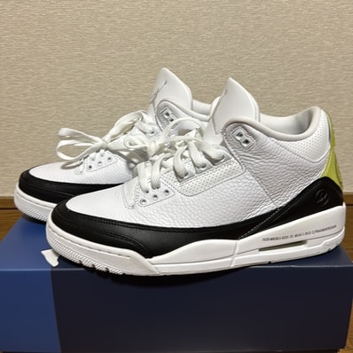 Fragment × Nike Air Jordan 3 "White/Black"
