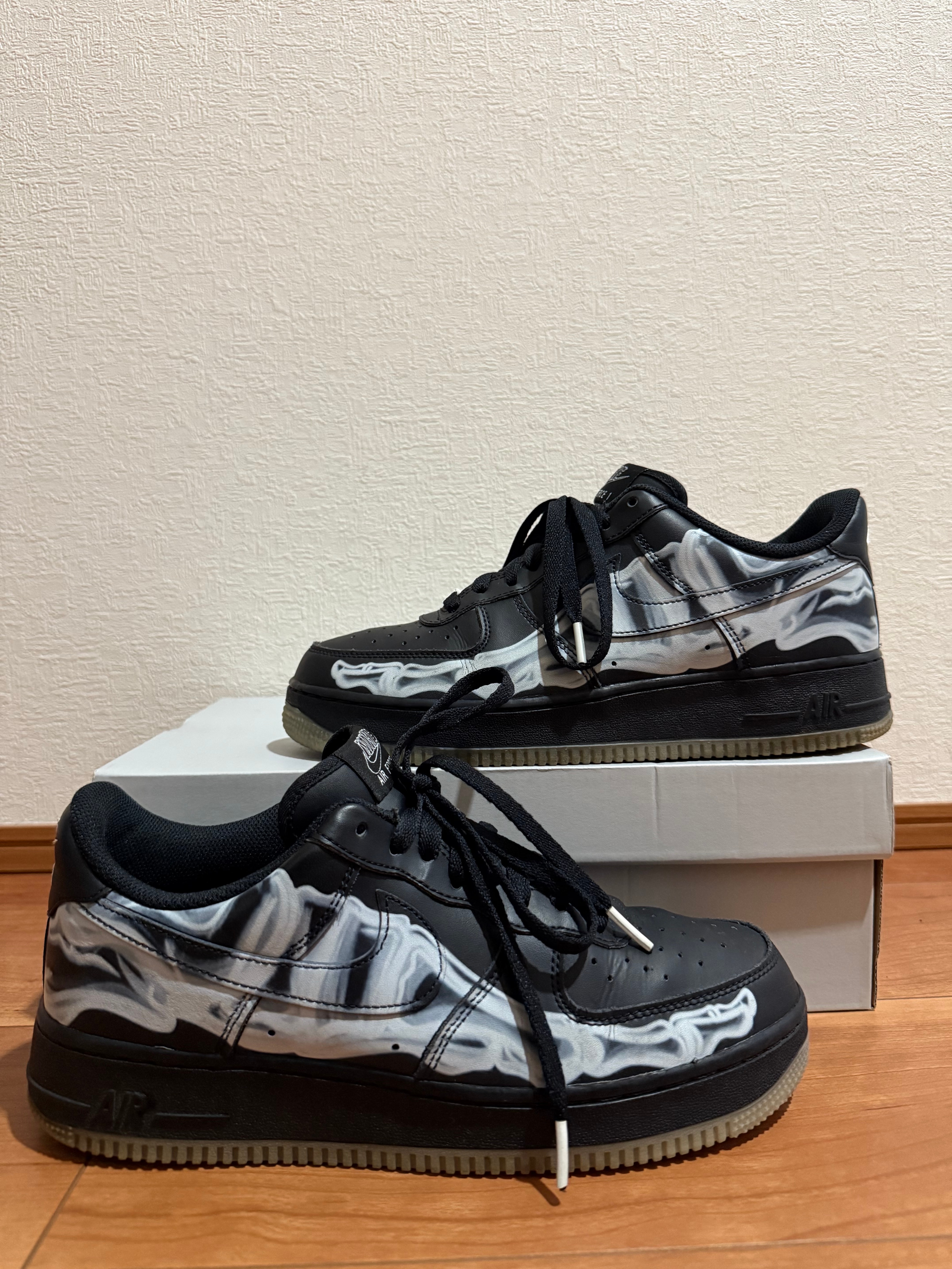 Nike Air Force 1 Low "Black Skeleton"