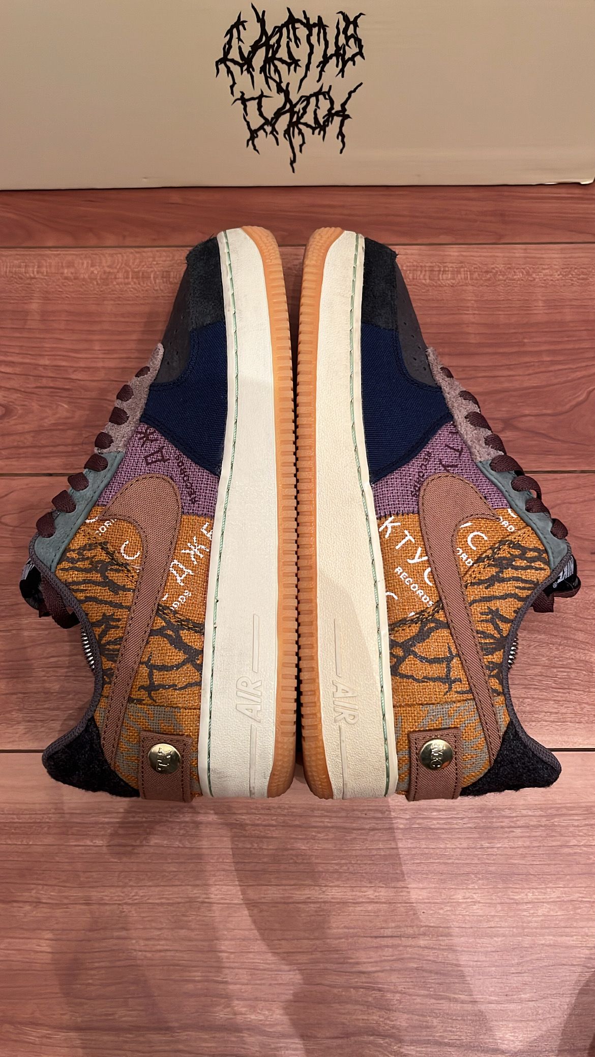 Travis Scott × Nike Air Force 1 Low Cactus Jack "Multi Color"