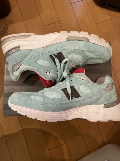 KITH × New Balance 992 Kithmas "Teal/Gray"