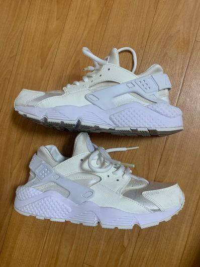 Nike Women's Air Huarache Run "White/White"