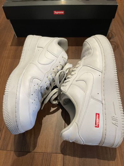 Supreme × Nike Air Force 1 Low "White"