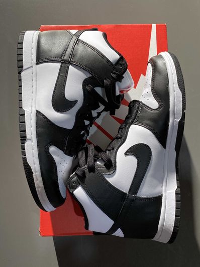 Nike Women's Dunk High "Black and White"