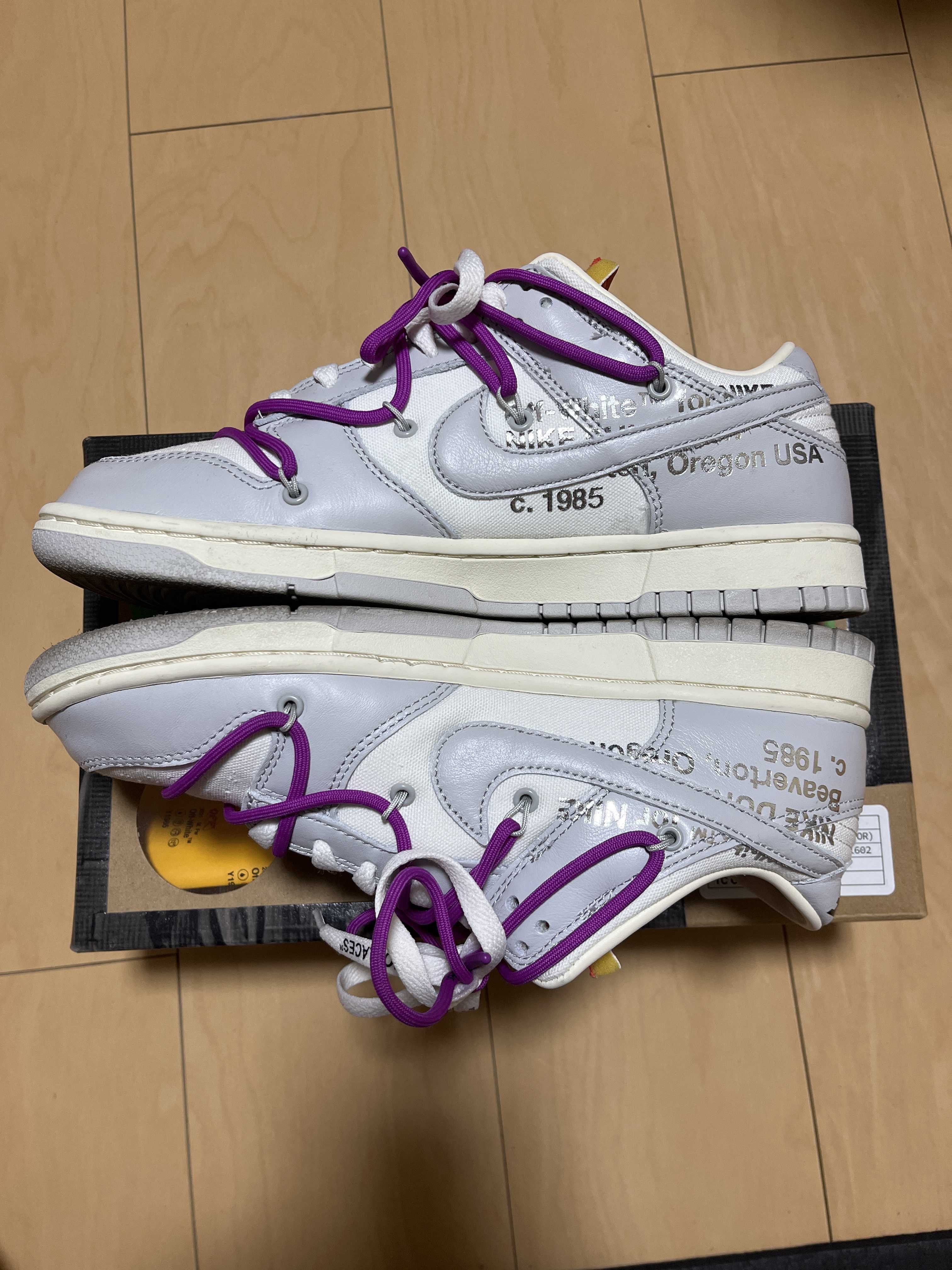 Off-White × Nike Dunk Low 1 of 50 "Lot.45"