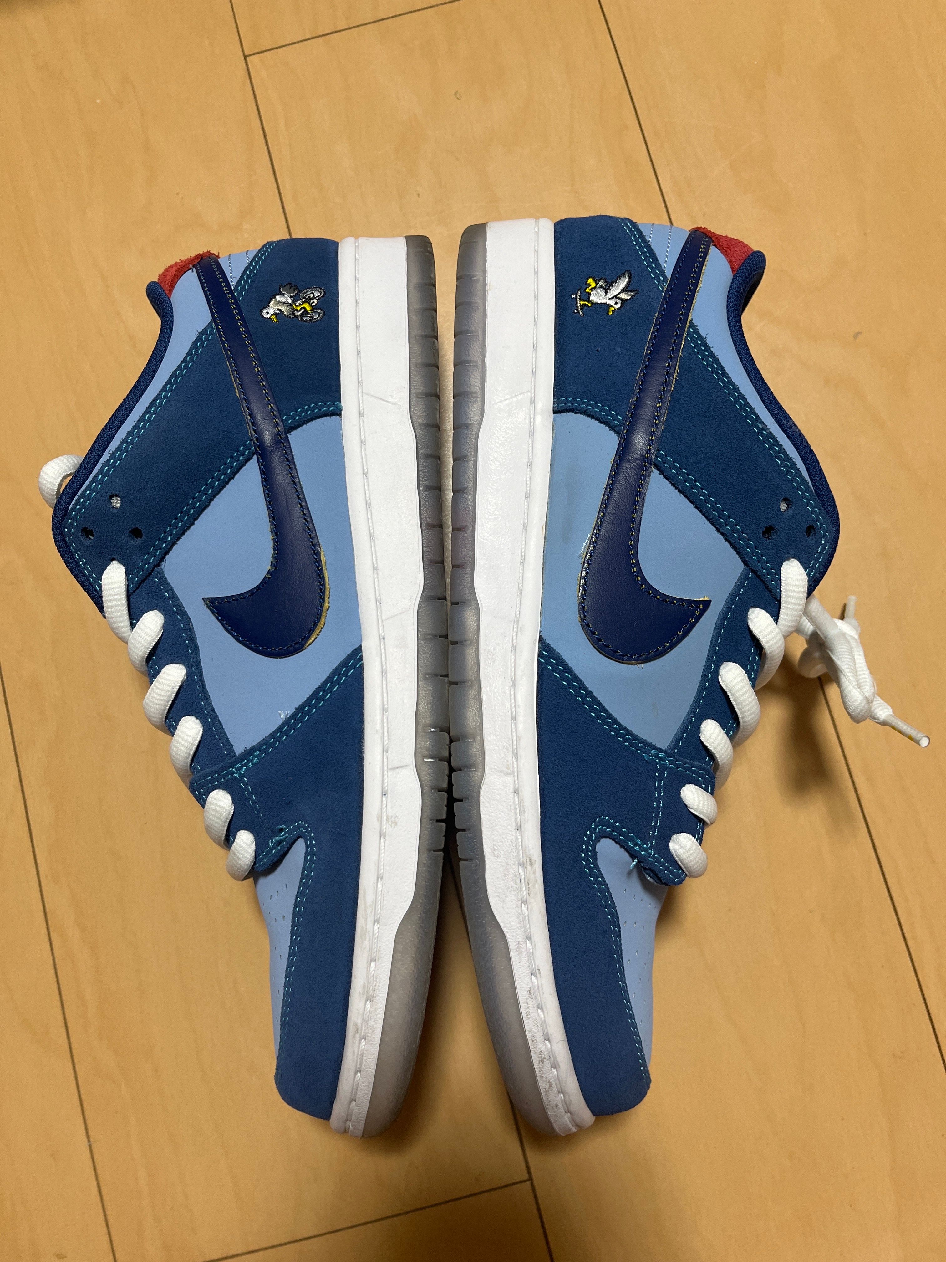 Why So Sad? × Nike SB Dunk Low "Coastal Blue/Speed Yellow-University Red"