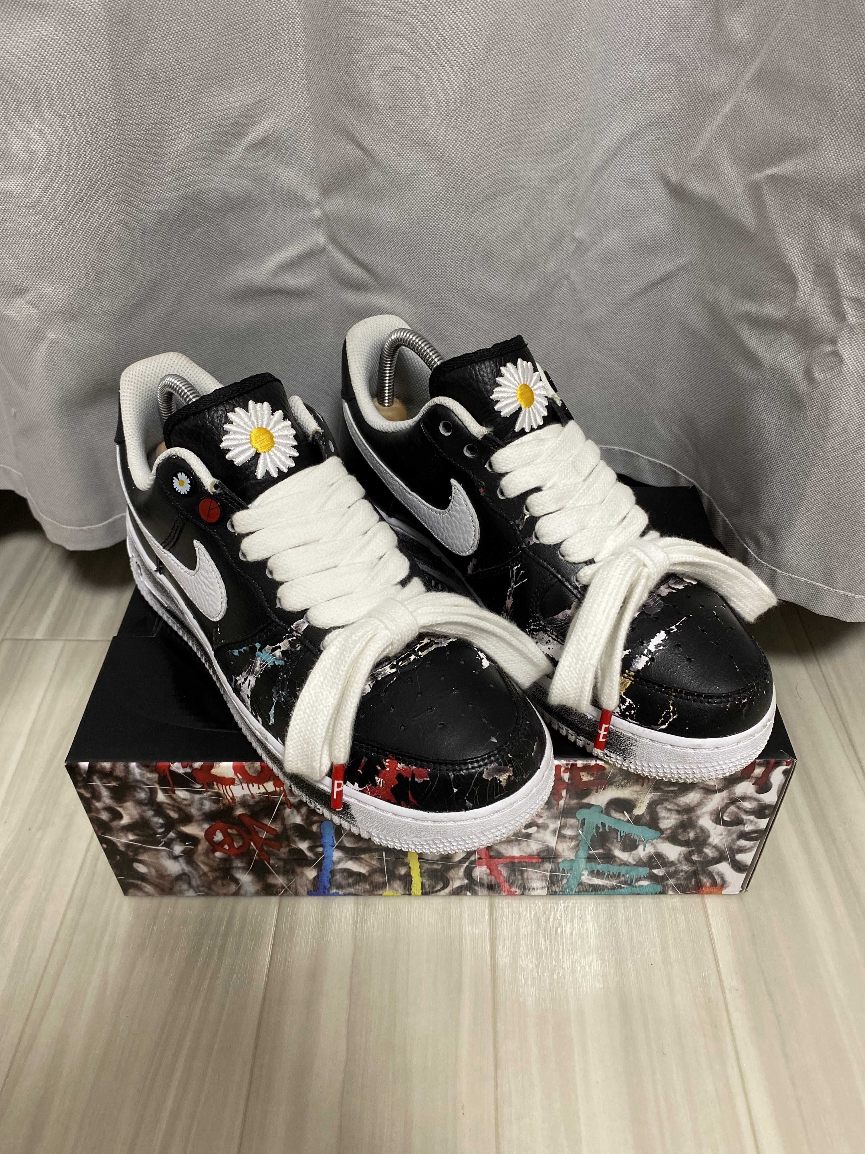 PEACEMINUSONE × Nike Air Force 1 Low Para Noise "Black" / G-DRAGON