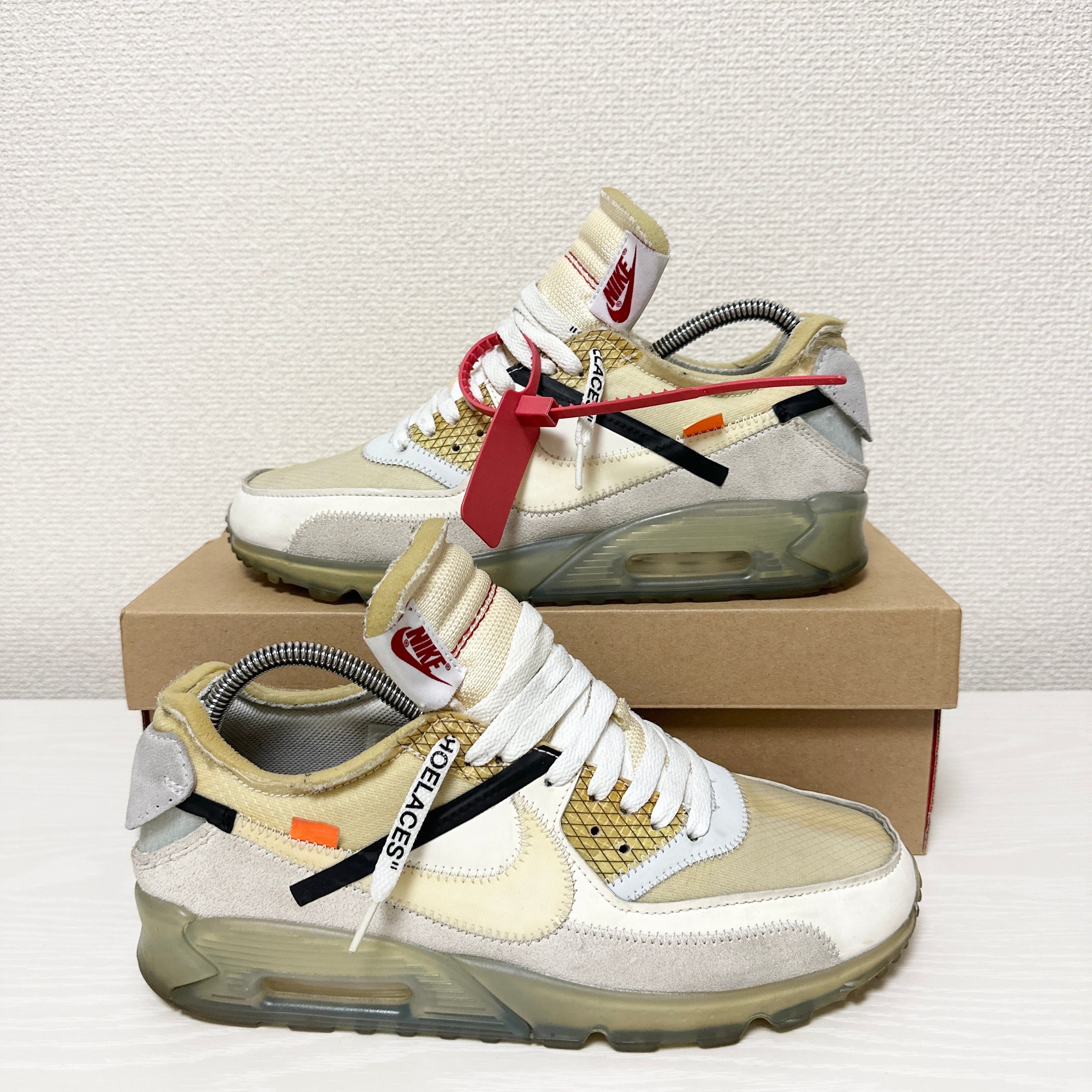 Off-White × Nike Air Max 90 "The 10/Sail"