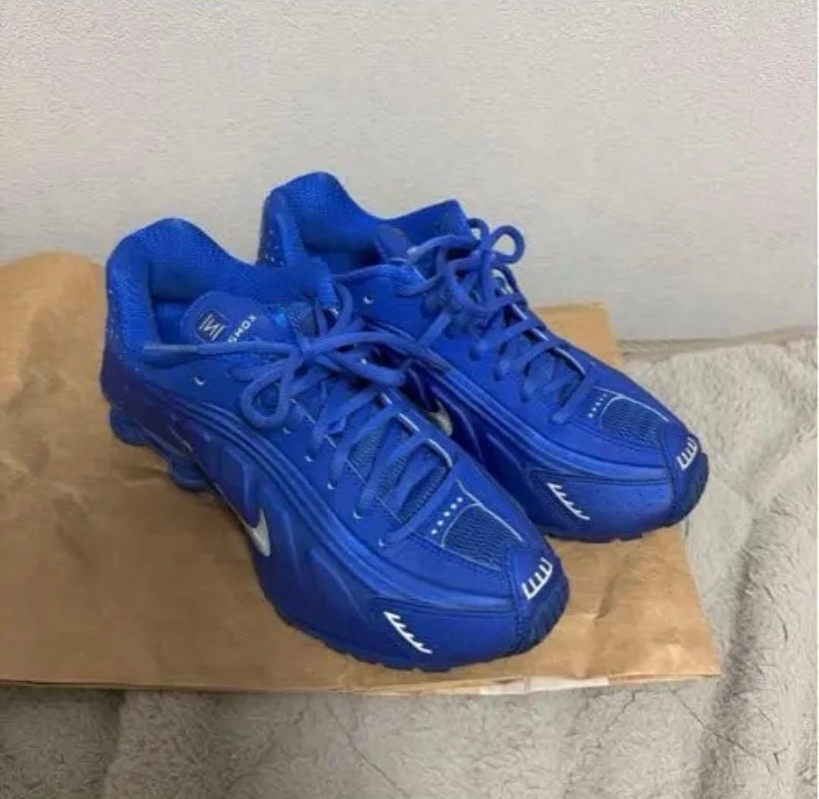 Nike Women's Shox R4 "Racer Blue and Metallic Silver"