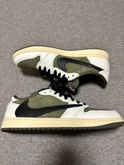 Travis Scott × Nike Air Jordan 1 Low OG SP "Reverse Olive"