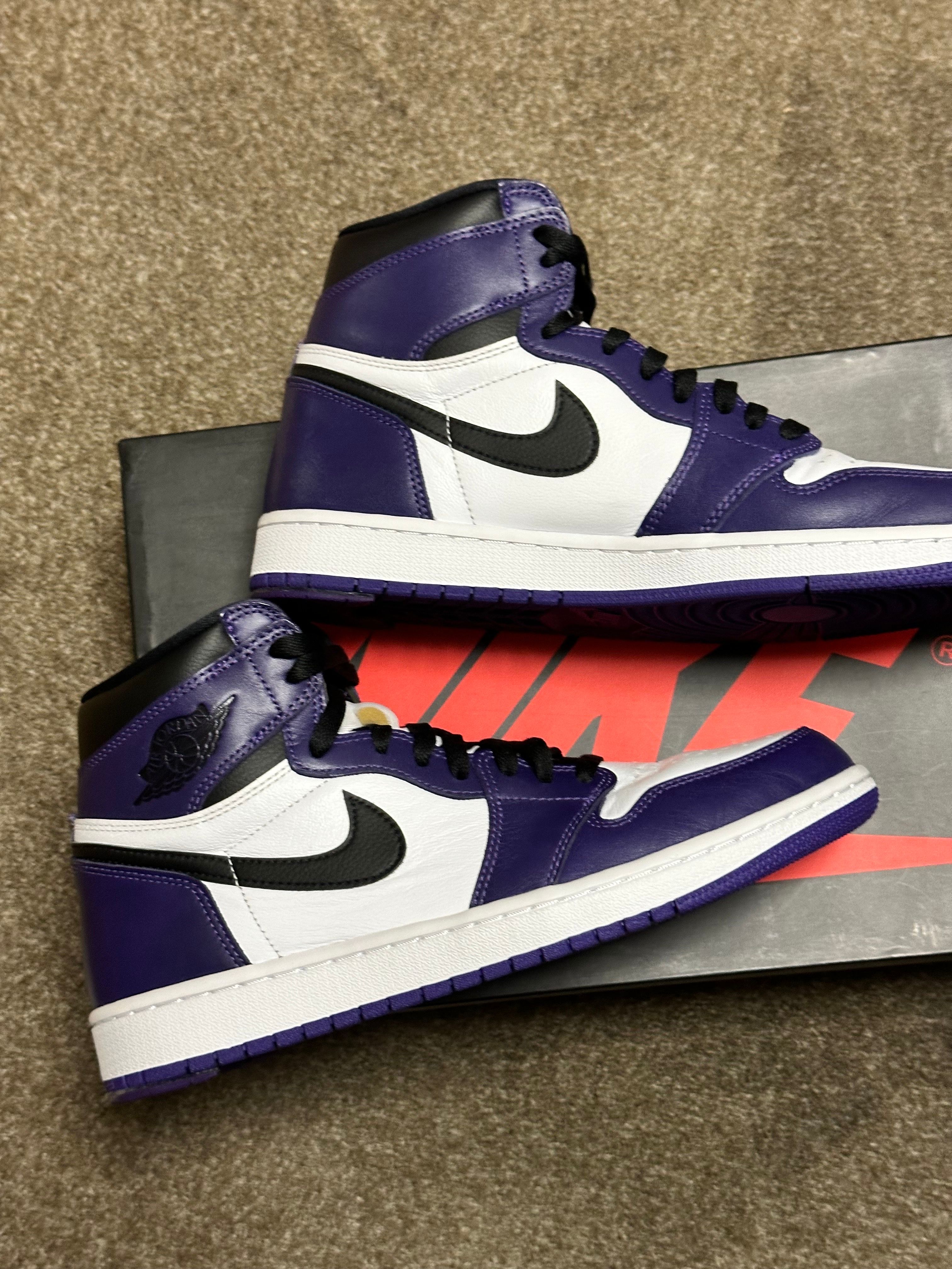 Nike Air Jordan 1 Retro High OG "Court Purple White/Black" (2020)