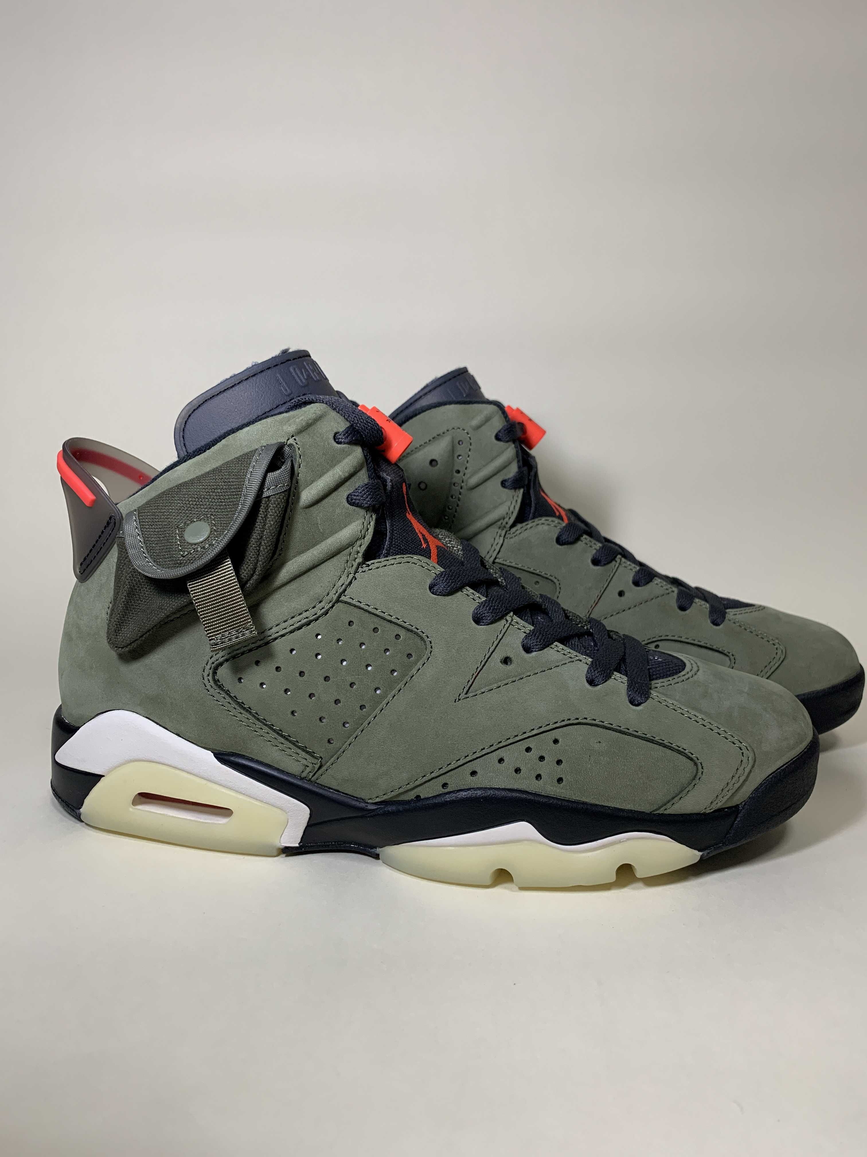 Travis Scott × Nike Air Jordan 6 Retro "Medium Olive"