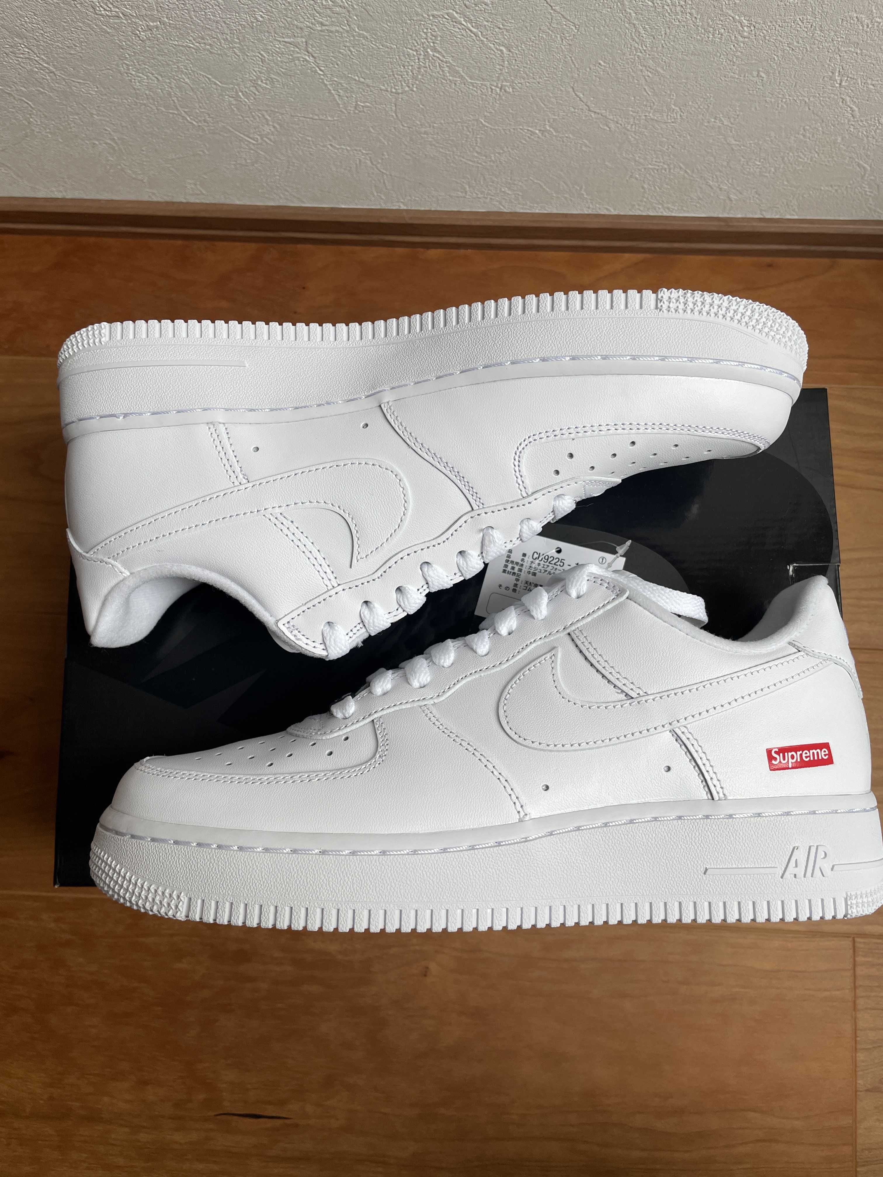 Supreme × Nike Air Force 1 Low "White"